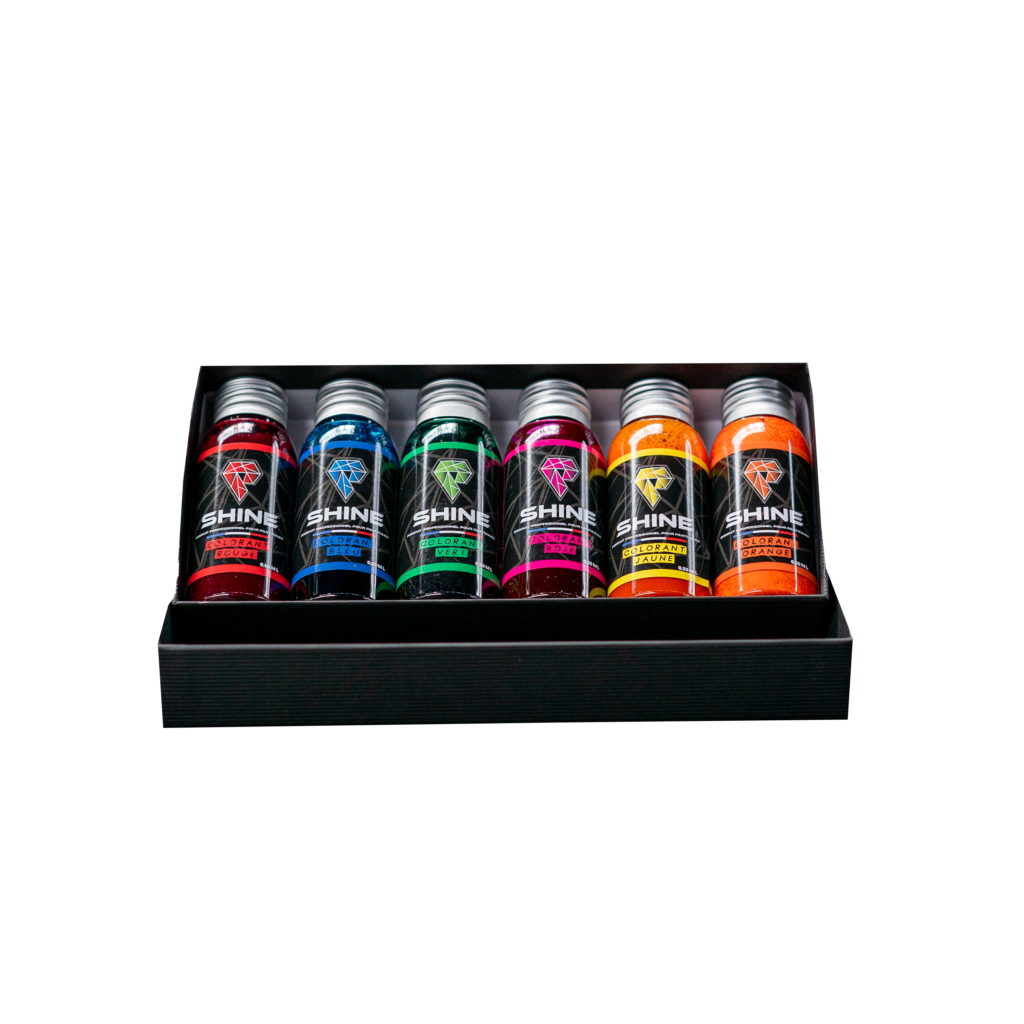 Pack 6 Colorants Mousse Active SHINE Mylittlegarage