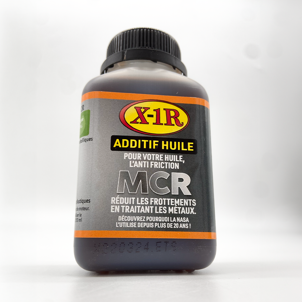 MCR de X1R un additif hyperlubrifiant pour votre huile moteur. 250ml