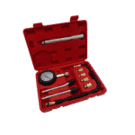 DAYUAN Kit Manomètre Pression Essence - Testeur Injection Carburant 0-140PSI Avec Adaptateurs Et Jauge TU-443