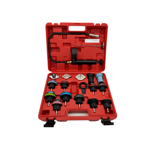 Kit de test de pression et détection des fuites du système de  refroidissement - Mylittlegarage