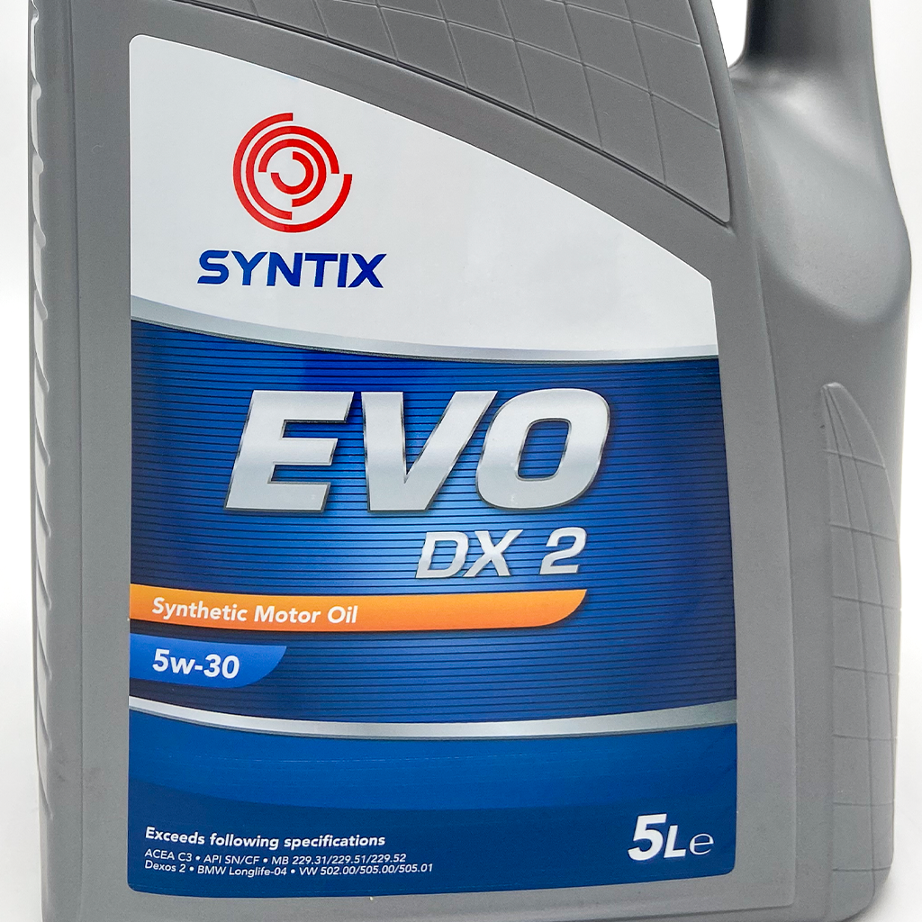 Étiquette EVO DX2 5W30 - 5L– Huile moteur