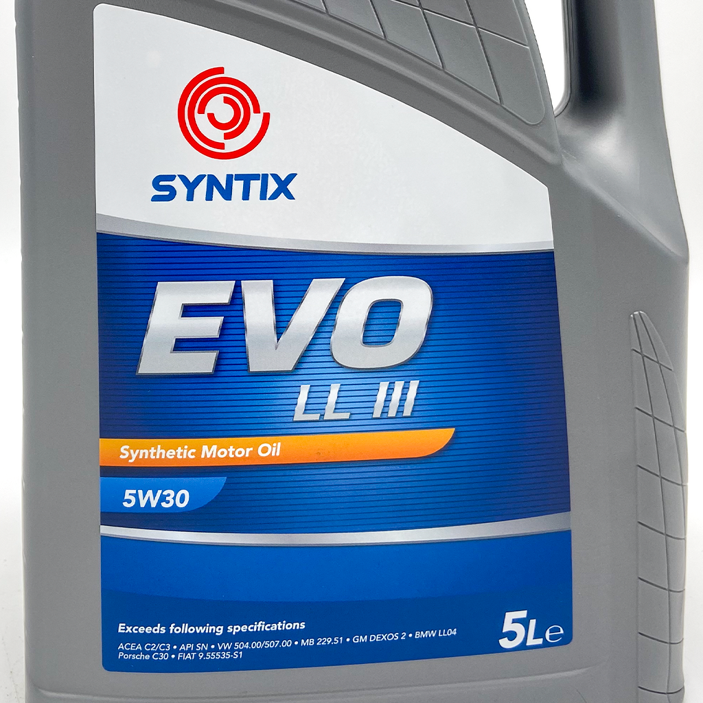 Étiquette EVO LL 5W30 - 5L – Huile moteur