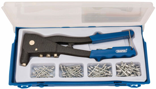 Kit de pince à riveter manuelle + rivets - Draper Tools