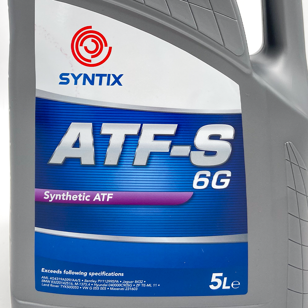 Étiquette ATF-S 6G - 5L - Huile pour boite de vitesses automatique