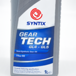 GEAR TECH GL4/GL5 Étiquette 75W90 - 1L - Huile pour boite de vitesses manuelle