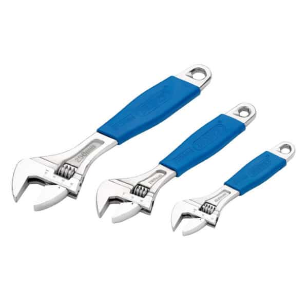 Lot de 3 clés à molette - Draper Tools
