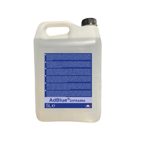 Bidon AdBlue 5L Diframa conforme ISO 22241 – fluide pour véhicules diesel Euro 6