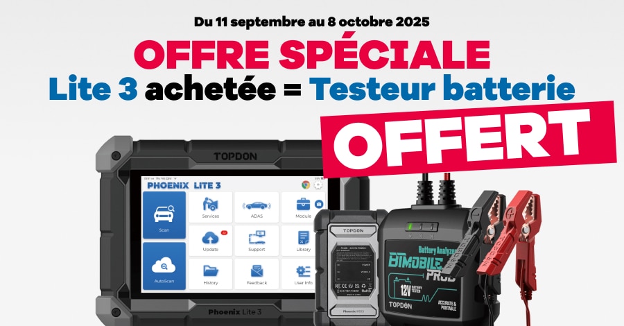 LITE 3 TESTEUR DE BATTERIE
