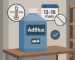 Conservation AdBlue : bidon, thermomètre −11/+30 °C et calendrier 12–18 mois – MyLittleGarage