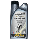 Huile céramique Moto 10W40 - 1L