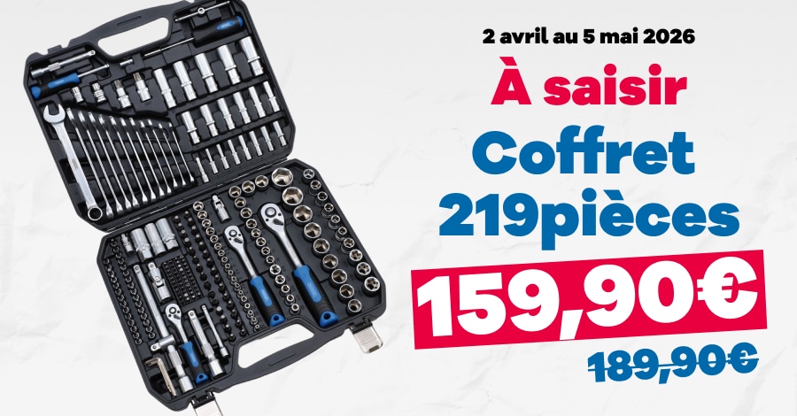 COFFRET219 PIÈCES PROMO