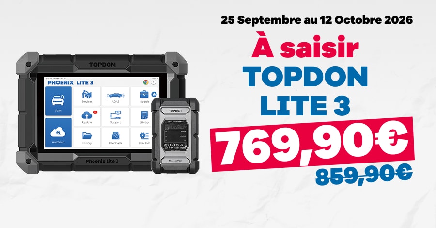 TOPDON LITE 3 SEPTEMBRE